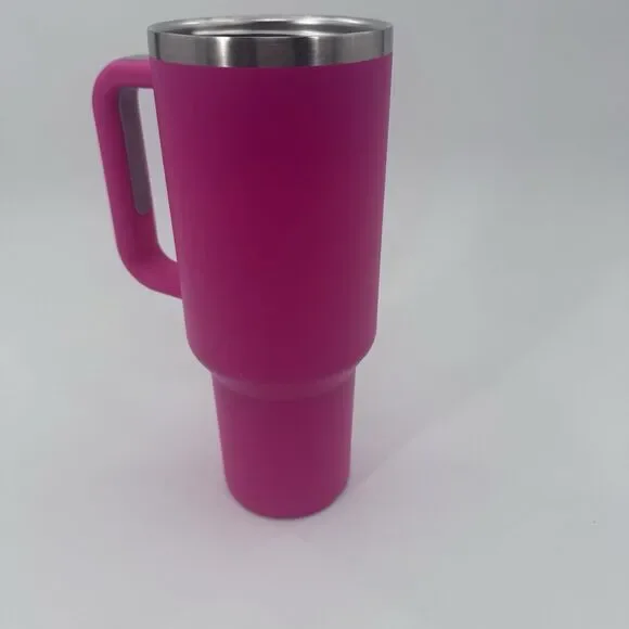 Stanley Flowstate Quencher H2O Double Vacuum Insulate Tumbler 40 oz Fuchsia - Picture 6 of 14